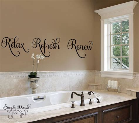 Contemporary Bathroom Wall Decals Ideas - HOME SWEET HOME