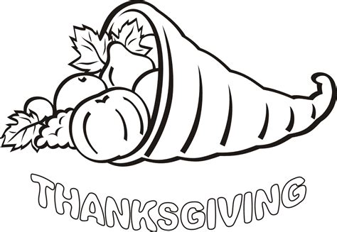 free coloring pages for kids thanksgiving | Free Coloring Pages For Kids: Coloring Than ...