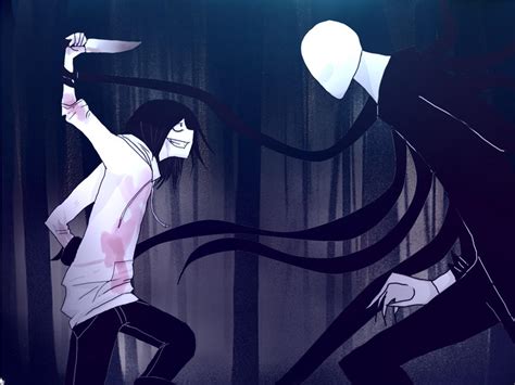 Slender Vs Jeff by JinxPiperXD on DeviantArt