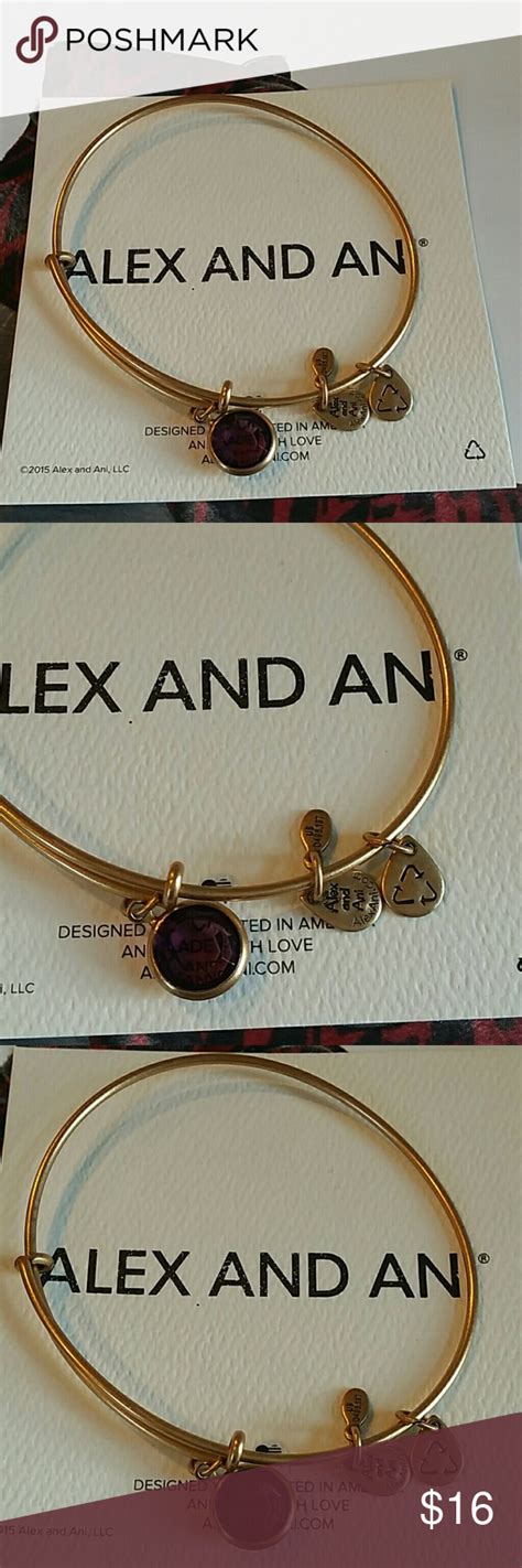 Authentic Alex and Ani Birthstone Bracelet | Birthstone bracelets, Alex ...