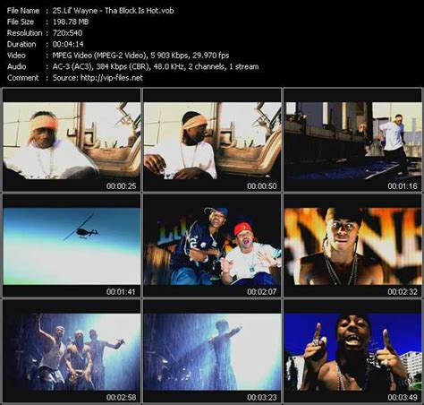 Lil' Wayne - Tha Block Is Hot - Download High-Quality Video(VOB)