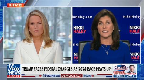 Nikki Haley Rips 'Reckless' Trump Over Docs Case on Fox News