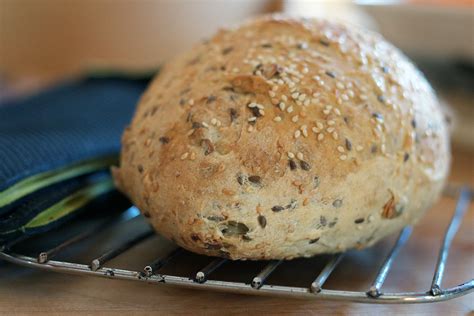 Hearty Seed Bread - A Healthy Recipe - The Messy Baker