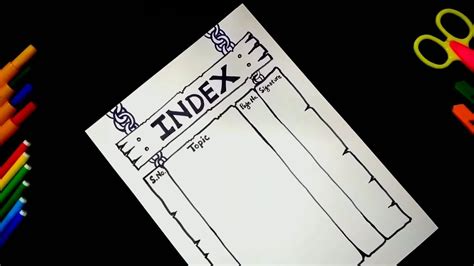 How To Make Index Table In Ms Word - Design Talk