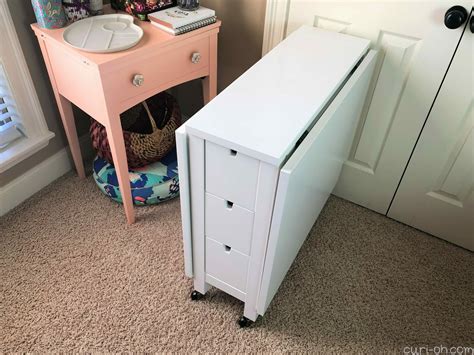 My Search for the Perfect Craft Table: Modifying IKEA’s Norden Gateleg – Curi-Oh!