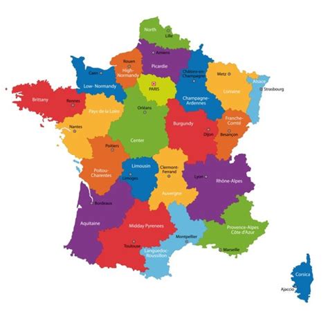 Historic Regions Of France