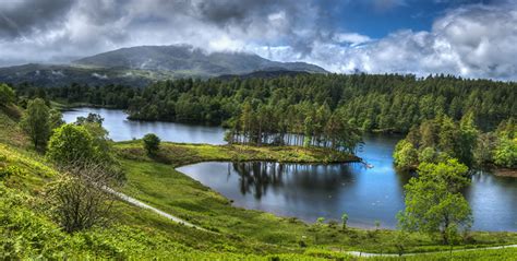 Foto Regno Unito Lake District National Park HDR Natura Lago Parco