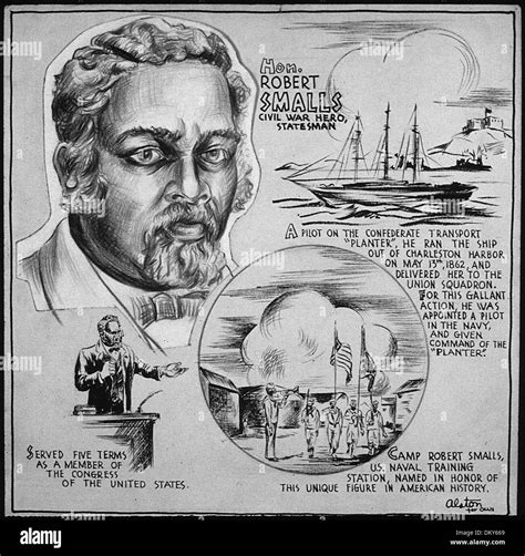 HON. ROBERT SMALLS - CIVIL WAR HERO, STATESMAN 535697 Stock Photo - Alamy