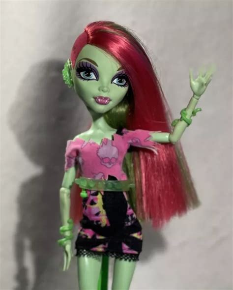 MONSTER HIGH VENUS Mcflytrap Music Festival Doll Mattel $38.00 - PicClick