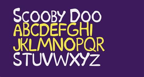 Scooby Doo free Font - What Font Is