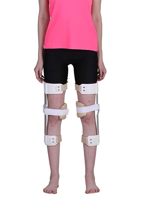 Salo Orthotics Knee Genu Valgum Genu Varum Knock Knee Bow Leg Brace (Pair Of 17 Inches ...