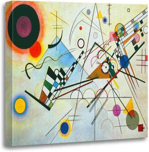 KANDINSKY COMPOSITION VIII Poster Picture Canvas art Prints