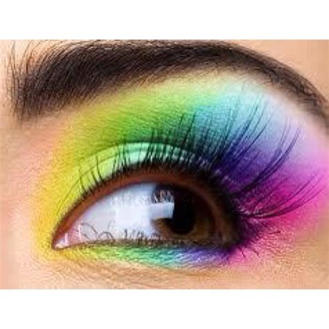 1000+ images about Colorful Eye makeup on Pinterest | Rainbow makeup ...