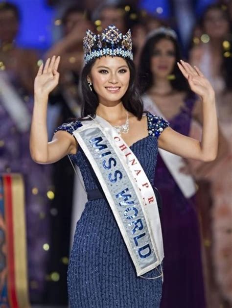 Yu Wenxia from China Miss World 2012