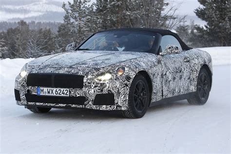 2017 BMW Z5 Roadster First Spy Shots - GTspirit