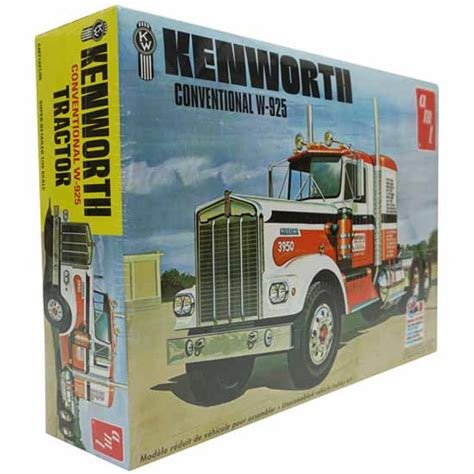 1:25 Scale Kenworth W925 Conventional Tractor Cab - 4 State Trucks