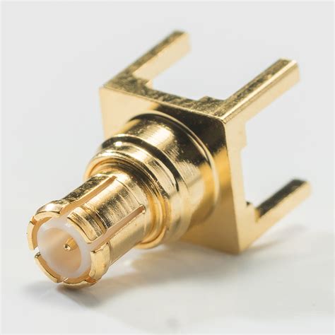 MCX Male Connector for Printed Circuits