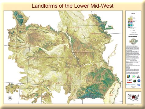 Landforms of the Lower Midwest | MoRAP