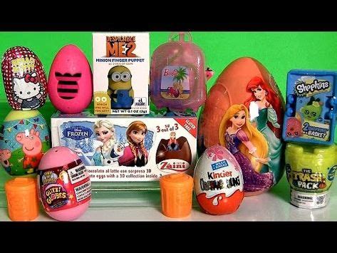 NEW Surprise Eggs PeppaPig Monster-High DisneyFrozen Giant Princess Shopkins Surprise Basket ハロー ...