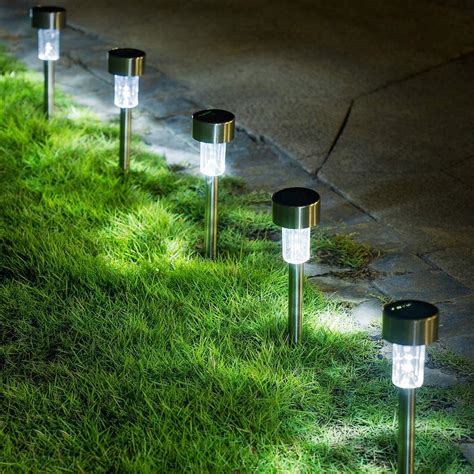 Outdoor Lighting Yard, Garden & Outdoor Living Outdoor Solar Power Garden Lights Decor Path Lawn ...