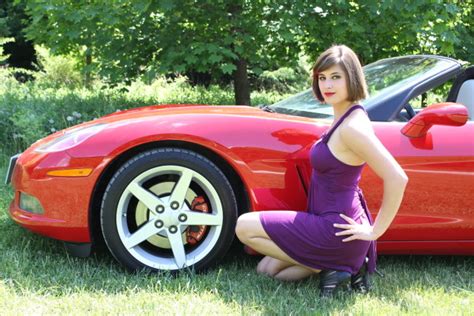 Beautiful Girl with C6 Corvette (2) - CorvetteForum