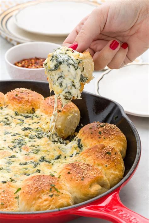 Baked biscuit wreath dip is the perfect holiday appetizer. Get this ...