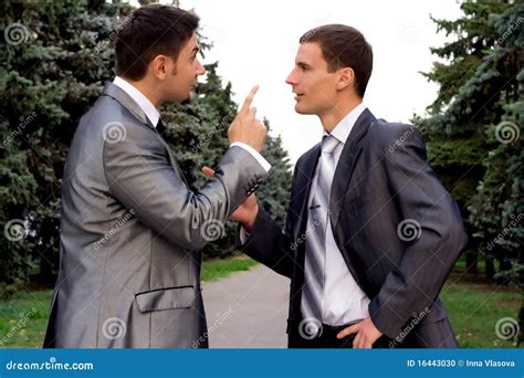 Two business men arguing stock photo. Image of arguing - 16443030