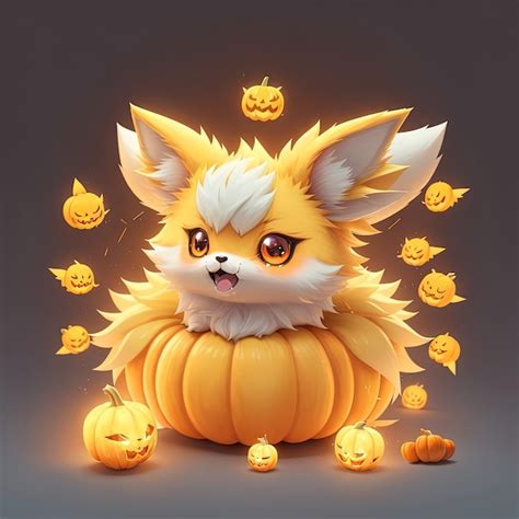 Premium Photo | Cute and adorable halloween ghosts spooky yet charming