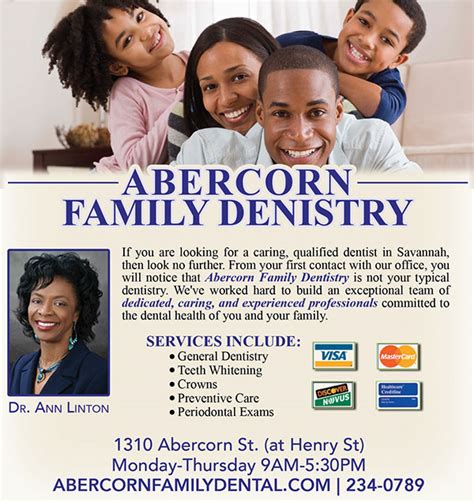 Abercorn Family Dentistry Ad on SCAD Portfolios