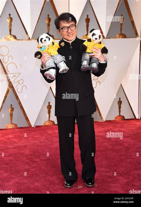 Jackie Chan at the 89th Academy Awards held at the Dolby Theatre Stock ...