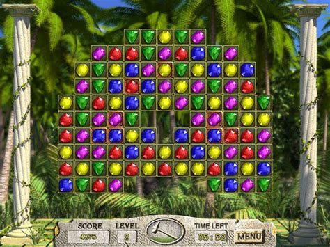 Ancient Jewels - Free puzzle game. Play online matching games