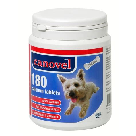 Hatchwell Canavel Calcium Tablets For Dogs & Cats 180 Tablets | Feedem