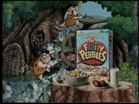 Post - Fruity Pebbles Reduced Sugar Cereal Commercial (2005) - YouTube