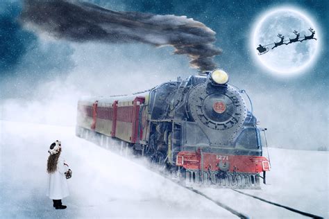 Christmas Train Wallpapers - Top Free Christmas Train Backgrounds - WallpaperAccess