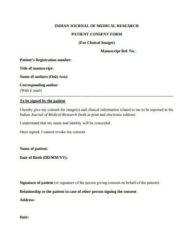 21+ Patient Consent Form Templates - DOC, PDF | Free & Premium Templates