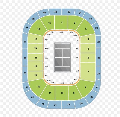 Margaret Court Arena Seating Map - State Coastal Towns Map