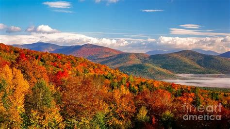 White Mountains fall foliage Photograph by Michael McCormack - Fine Art America