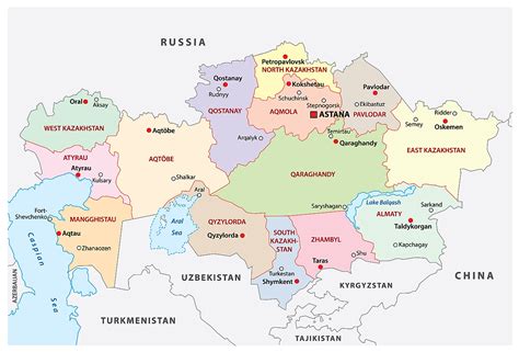 Kazakhstan Maps & Facts - World Atlas