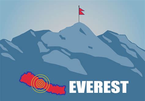 Mount Everest Silhouette Clip Art