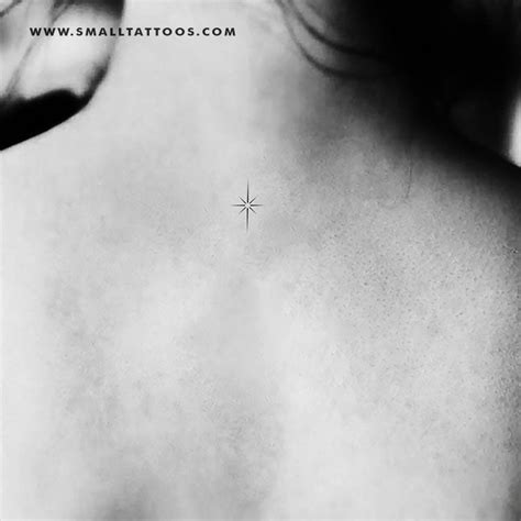 North Star Temporary Tattoo (Set of 3) – Small Tattoos