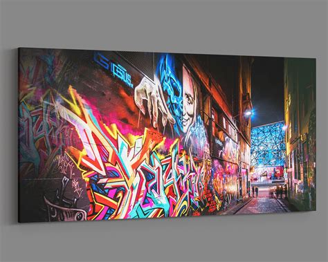 Custom Canvas, Graffiti Canvas Wall Art, Street Art Photography ...