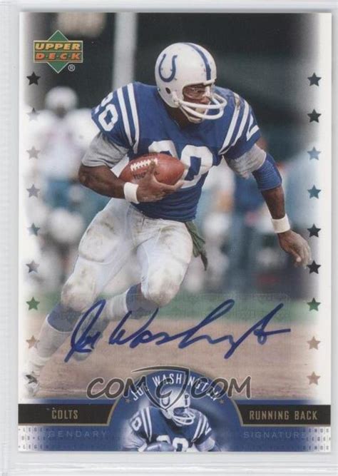 2005 Upper Deck NFL Legends - Legendary Signatures #LS-JW - Joe ...