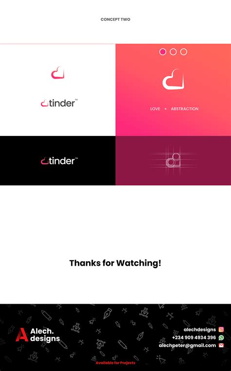 Tinder Logo Redesign :: Behance