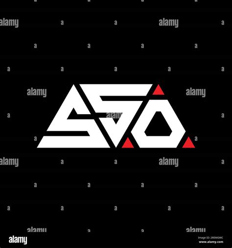 SSO triangle letter logo design with triangle shape. SSO triangle logo design monogram. SSO ...