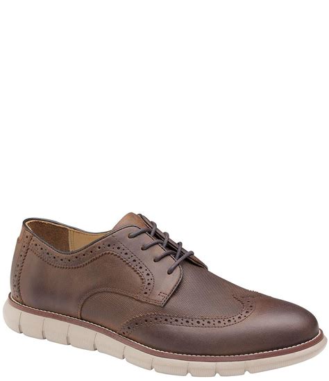 Johnston & Murphy Men's Holden Embossed Wingtip Sneaker Oxfords | Dillard's