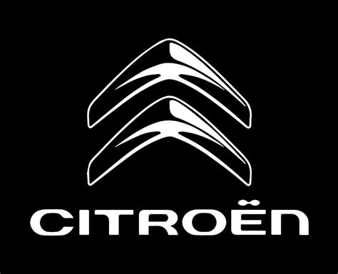 Citroen Brand Logo Car Symbol With Name White Design French Automobile ...