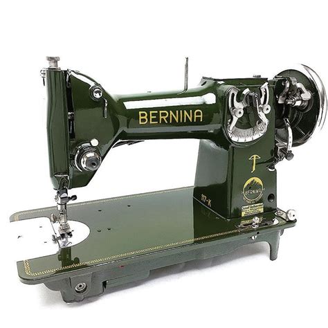 Glowing BERNINA 117K Heavy Duty Zig Zag Sewing Machine Restored & Serviced by 3FTERS… Sewing ...