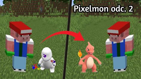 Charmander evoluował. Pixelmon odc. 2 - YouTube