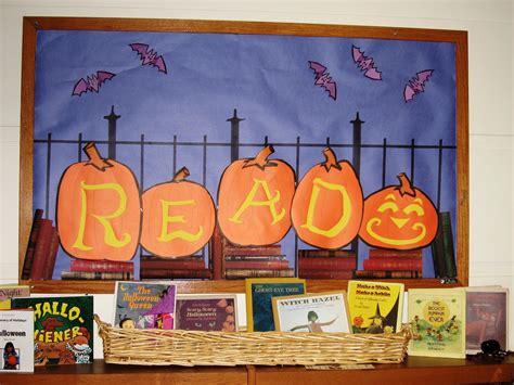 Library Displays: Halloween | Library book displays, Library displays ...