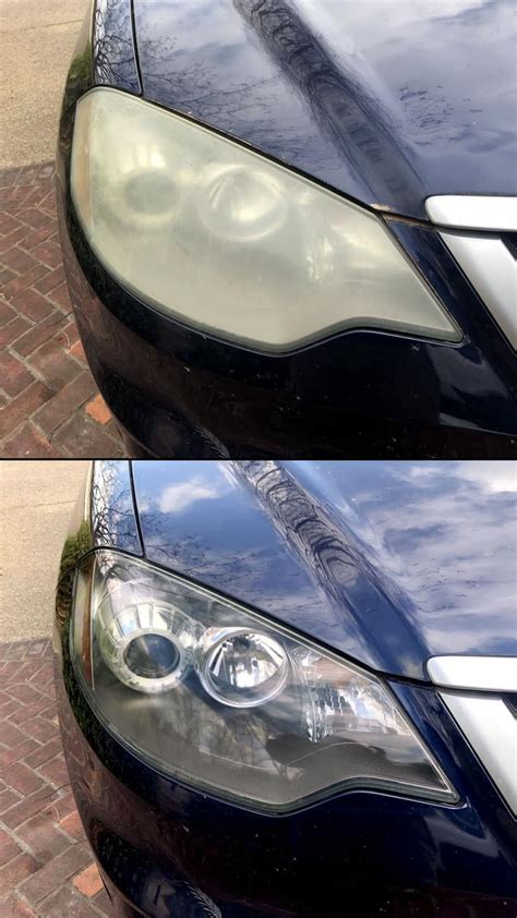 Headlight Restoration Dallas Before and After Examples - Awesome Headlights